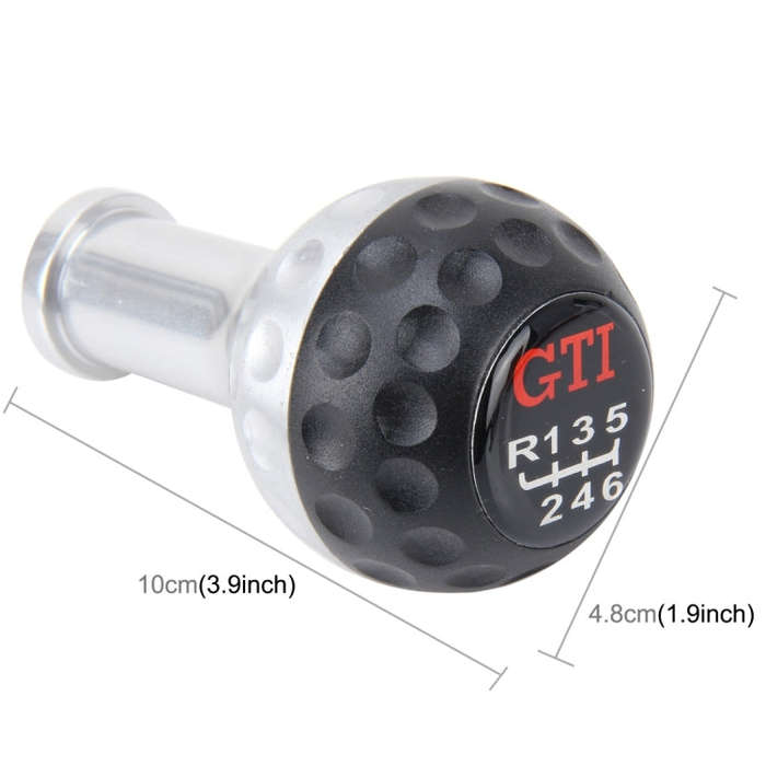 Universal Manual or Automatic Gear Shift Knob Fit for All Car, Black, Blue, Red, Silver