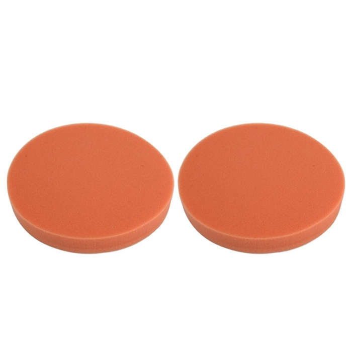 2 PCS Car Wax Sponge Round Shape Sponge High-density Waxing SpongeSize:18.5 x 18.5cm, 18.5 x 1...