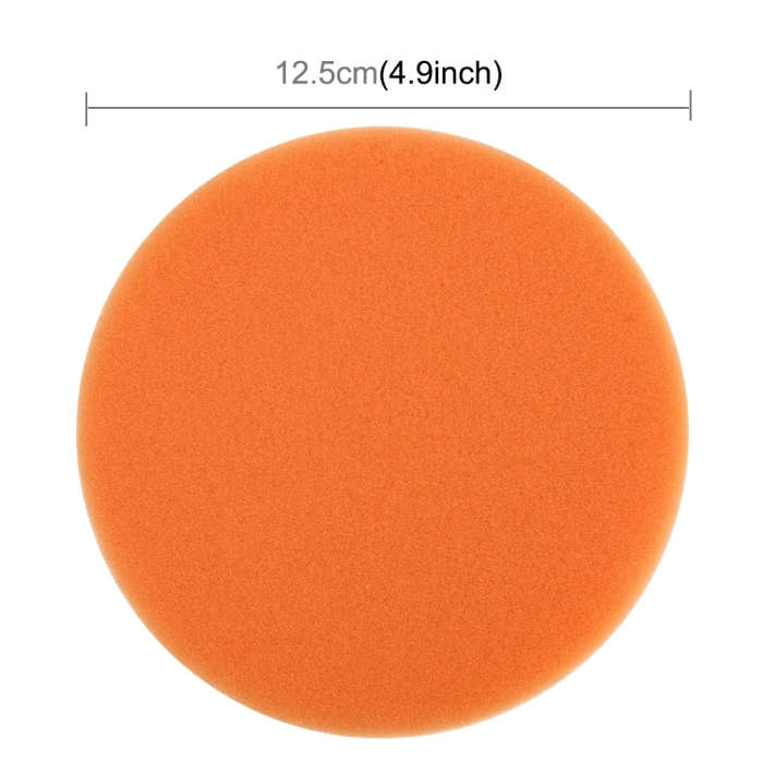 2 PCS Car Wax Sponge Round Shape Sponge High-density Waxing SpongeSize:12.5 x 12.5cm, 12.5 x 1...