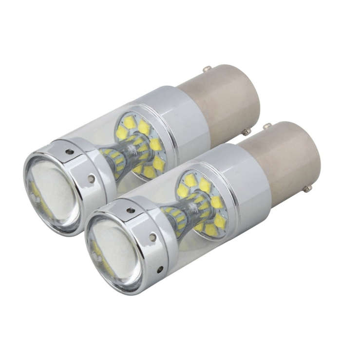 2 PCS 1157/BAY15D 60W Car Auto Brake Light with 12 CREE XB-D Lamps, DC 12V, 1157
