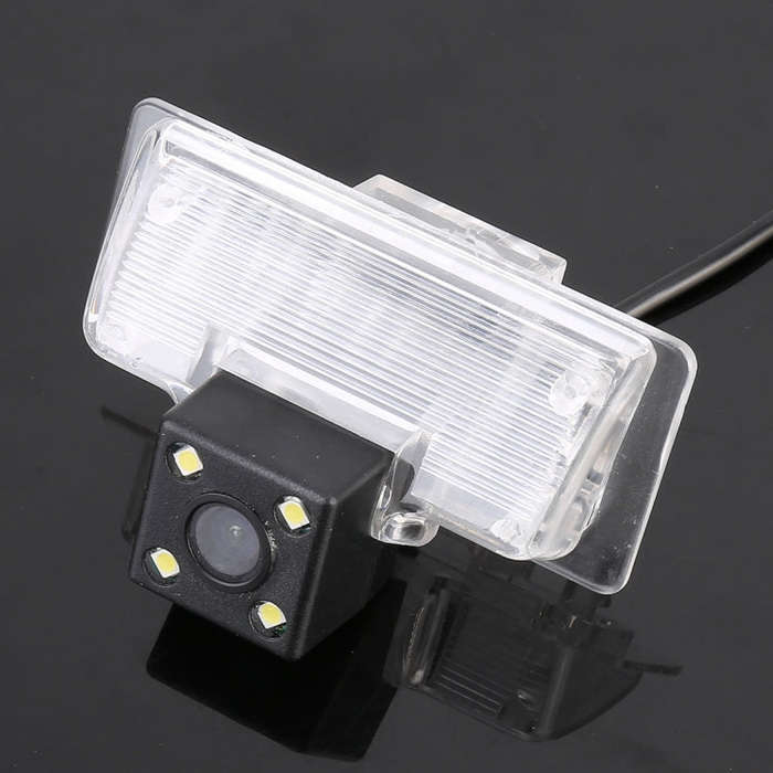 656x492 Effective Pixel HD Waterproof 4 LED Night Vision Wide Angle Car Rear View Backup Reverse ...