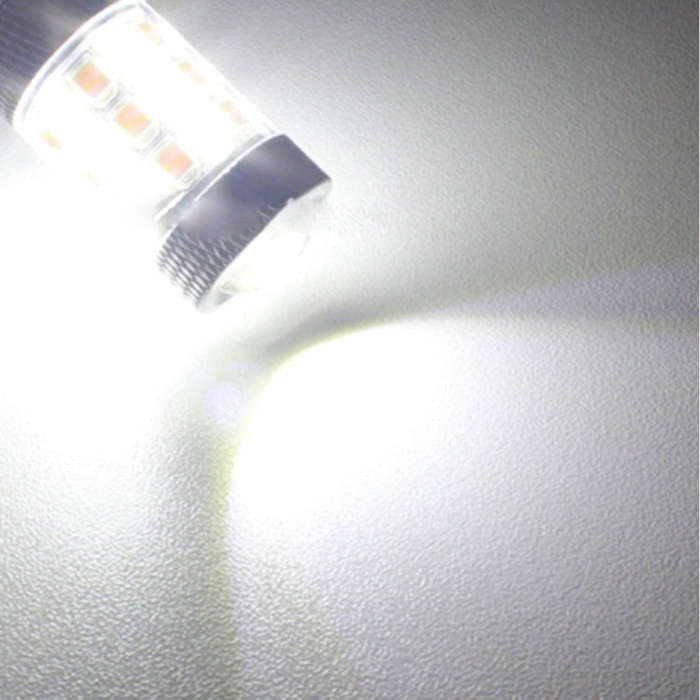 2 PCS 1156/BA15S/BAU15S 10W 1000LM 6000K White + Yellow Light DRL&Turn Light with 20 SMD-5730-LED...