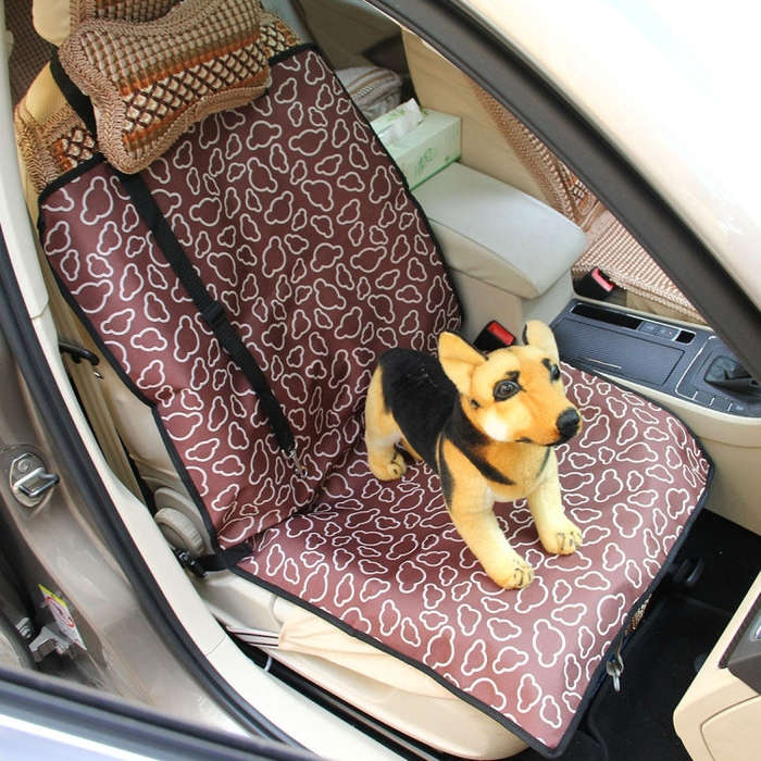Nonslip Folding Car Front Seat Pattern Cover Pet Cat Dog Cushion Mat, Size: 100 x 50 x 0.1 cm, 10...