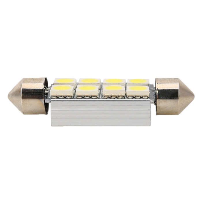 10 PCS 41mm DC12V / 2W / 7000K / 80LM 8LEDs SMD-5050 Car Reading Lamp, 41mm, 8LEDs SMD-5050