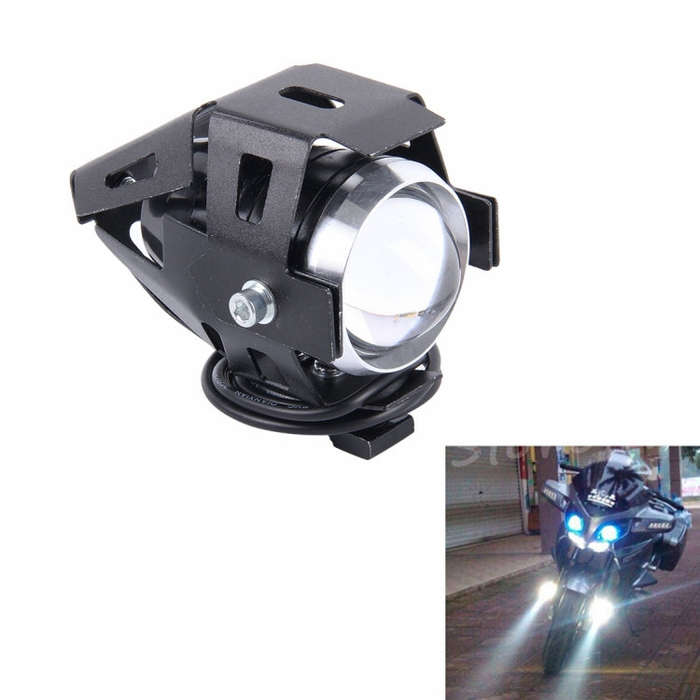 U5 10W 1000LM CREE LED External Motorcycle Headlight Lamp, DC 12-80V, U5 10W 1000LM White Light