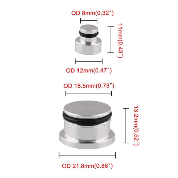 5 PCS Car Modified Inlet Manifold Swirl Flap Blanks Intake Manifold Valve Cylinder Head Screw X8R...