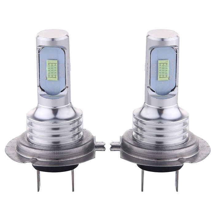2 PCS H7 72W 1000LM 6000-6500K Super Bright White Light Car Fog LED Bulbs, DC 12-24V, H7