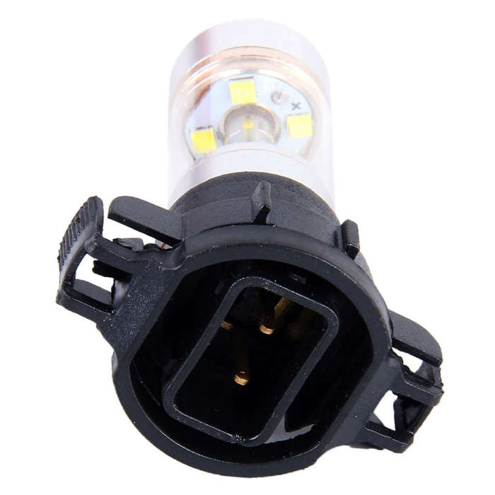 2 PCS H16 30W 350LM 6000K White Light CREE 6 LED Car Fog Light Bulb, DC 12V, H16