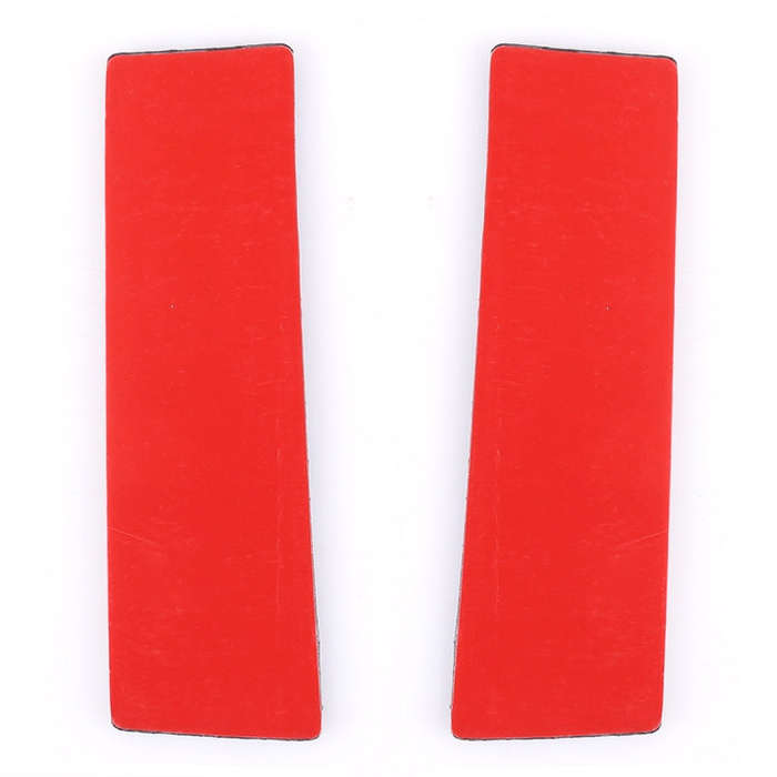 2 PCS Car Central Display Panel Decorative Sticker for Ford Mustang 2015-2020, Central Display Panel
