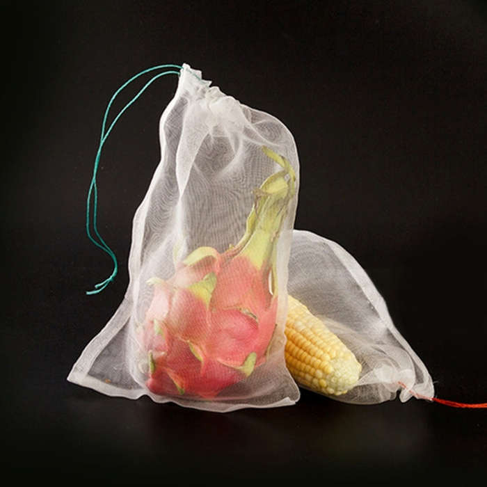 10 PCS Nylon Mesh Bag Garden Seeds Fruits Pest Control Bags Vegetable Vineyard Anti Bird Net Pest...