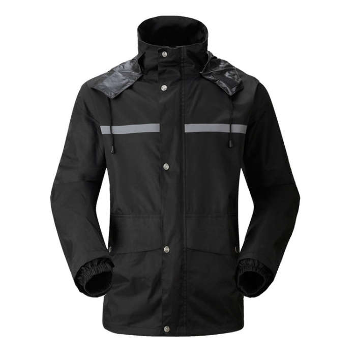 Durable Reflective Motorcycle Split Raincoat Pants Riding Bicycle Electric Bike Windproof Waterpr...