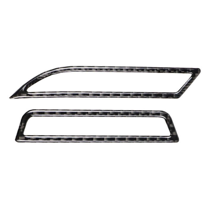 Car Carbon Fiber Air Outlet  Decorative Sticker for Volkswagen Golf 7 2013-2017, Left Drive, Air ...