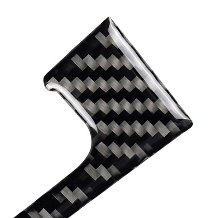 Car Carbon Fiber Gear Position Panel Frame Decorative Sticker for Volkswagen Golf 7 2013-2017, wi...
