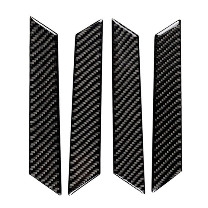 Car Carbon Fiber Door Handle Decorative Sticker for Volkswagen Golf 7 2013-2017, Door Handle