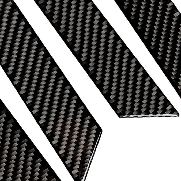 Car Carbon Fiber Door Handle Decorative Sticker for Volkswagen Golf 7 2013-2017, Door Handle
