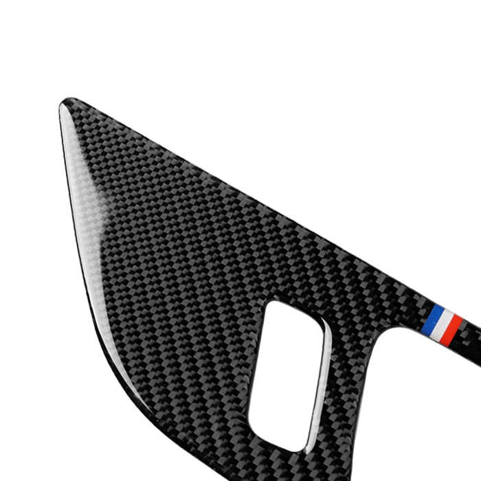 2 PCS Car USA Color Carbon Fiber Door Inner Handles Decorative Sticker for Ford Mustang 2015-2017...