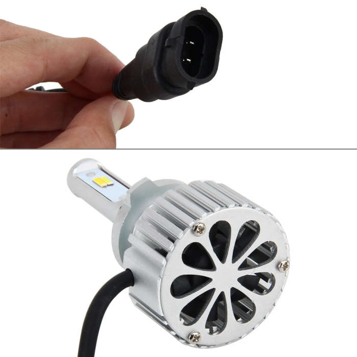 2 PCS 9012 26W 2250LM Car Headlight  LED Auto Light Built-in CANBUS Function (White Light, Yellow...