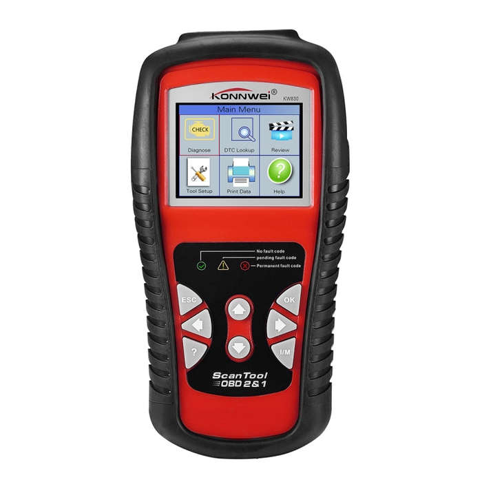 KONNWEI KW830 OBDII / CAN Car Auto Diagnostic Scan Tools  Auto Scan Adapter Scan Tool  Supports 8...