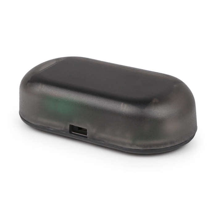 LQ-S10 Car Solar Power Simulated Dummy Alarm Warning Anti-Theft LED Flashing Security Light Fake ...