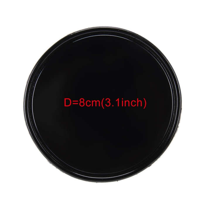 Car Auto Round Soft Rubber Dashboard Anti-slip Pad Mat for Phone / GPS/ MP4/ MP3, Diameter: 8cm, ...