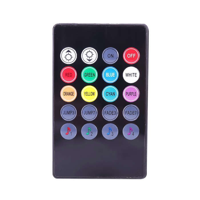 4 in 1 Universal Car Colorful Acoustic LED Atmosphere Lights Colorful Lighting Decorative Lamp, w...