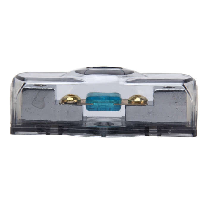 Car Auto Fuse Holder Blade Fuse Holder Bolt-on Fuse Holder with 60A Fuse for Car Audio, 60A
