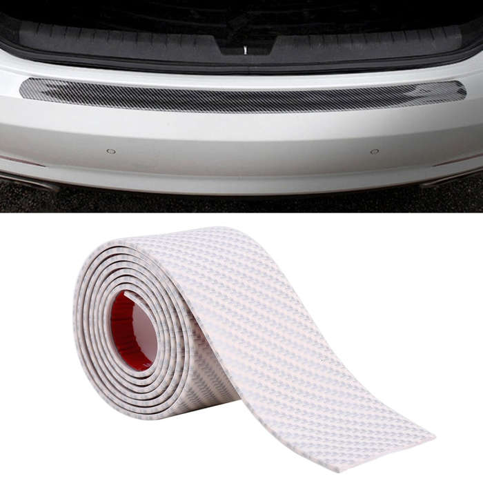 Universal Car Door Threshold Decoration Strip Decorative Sticker, Size : 5CM x 3M, Size : 5CM x 3...