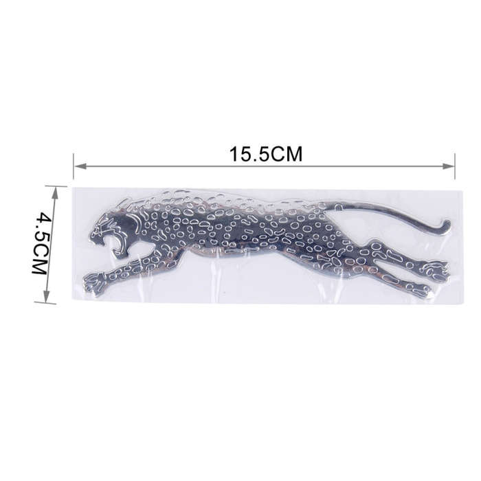 Running Leopard Shape Adoreable Style Car Free Sticker, Leopard