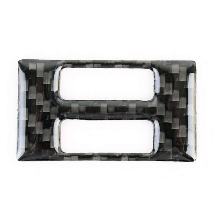 Car Carbon Fiber Air Conditioning Switch Decorative Sticker for Audi A4L / A5 / Q5 2009-2016, Air...