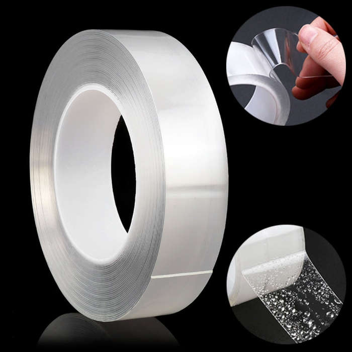 Acrylic Rubber Kitchen and Bathroom Waterproof Moisture-proof Tape Mildew Proof Stickers Size: 5c...