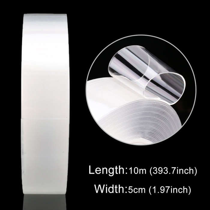 Acrylic Rubber Kitchen and Bathroom Waterproof Moisture-proof Tape Mildew Proof Stickers Size: 5c...