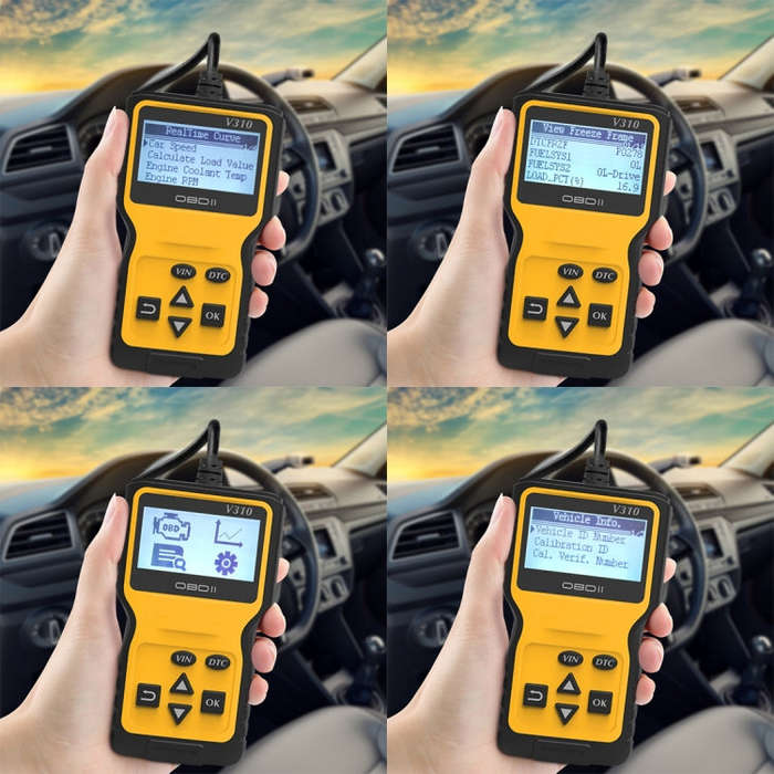 V310 Car Handheld V1.1 OBD2 Fault Detector OBD2 Diagnostic Tool, V310