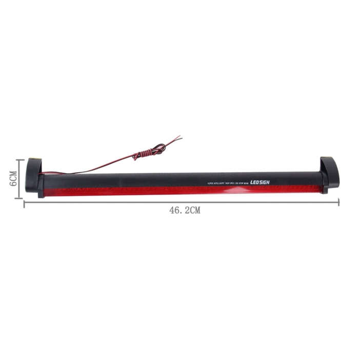 60 LEDs Red Light Car Third Brake Light, DC 12V Cable Length: 80cm, 60 LEDs