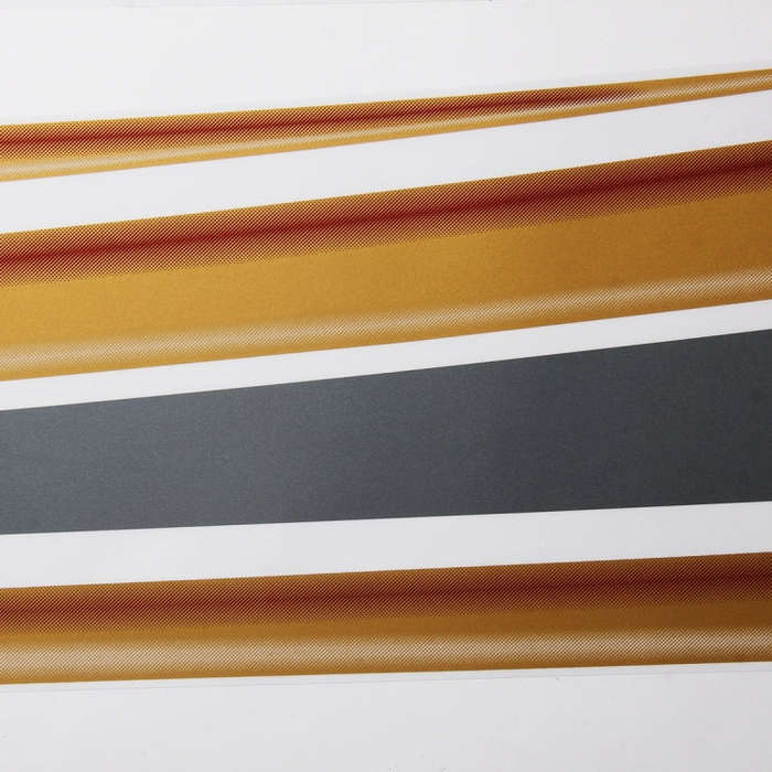 5 PCS SUV Body Decorative Strip Brand Car Streamline Shining Sticker for Toyota Prado4000 2011 Ve...