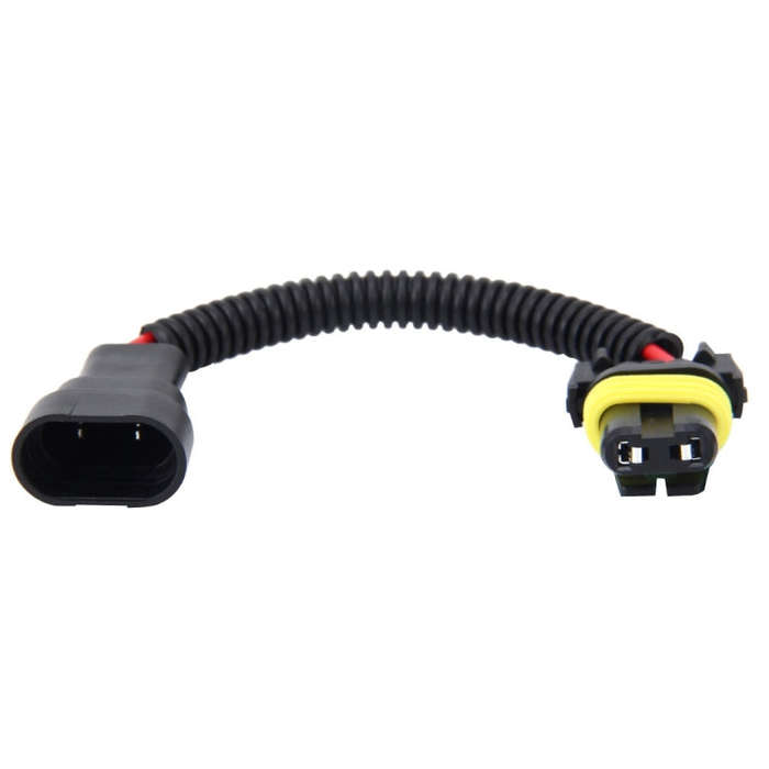2 PCS 9005/9006 Car HID Xenon Headlight Male to Female Conversion Cable, 9005/9006