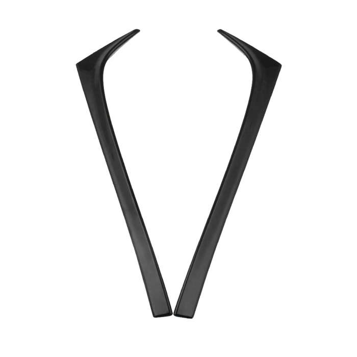 Car-styling ABS Gloss Black Rear Wing Side Spoiler Lip for Volkswagen Golf 7 MK7 2014-2017, Side ...