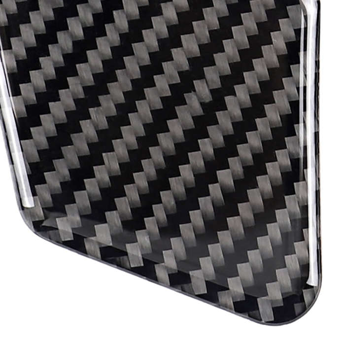 4 PCS Car Solid Color Carbon Fiber Door Inner Handle Wrist Panel Decorative Sticker for Mercedes-...
