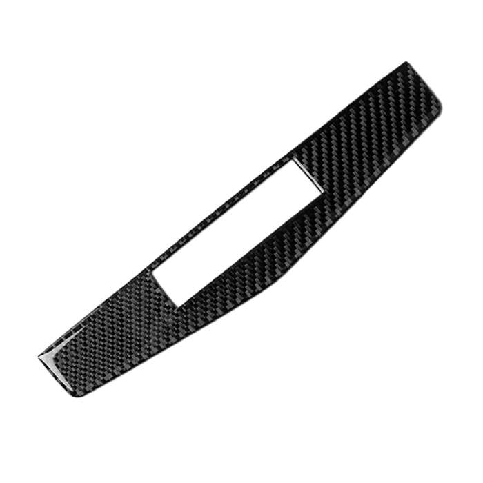 Car Carbon Fiber Center Console Panel Decorative Sticker for Mercedes-Benz W204 C Class 2007-2010...