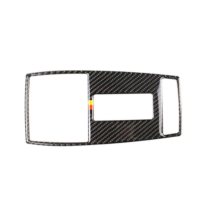 Car German Flag Carbon Fiber Reading Lamp Frame Decorative Sticker for Mercedes-Benz W204 2007-20...