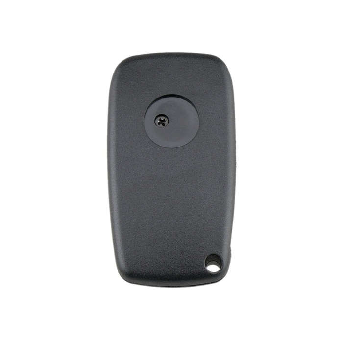 For FIAT Car Keys Replacement 3 Buttons Car Key Case with Side Battery Holder, Black, Blue