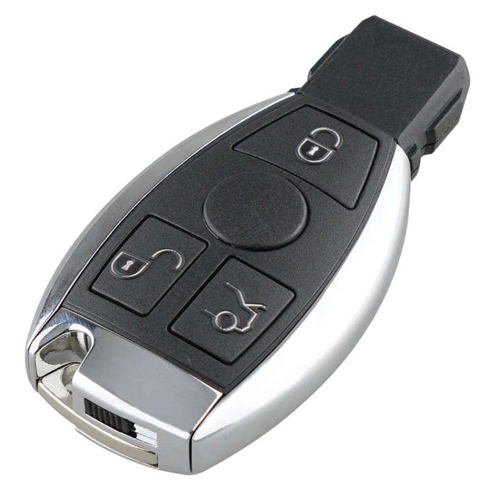 For  Mercedes-Benz BGA Intelligent Remote Control Car Key with Integrated Chip & Battery, Frequen...