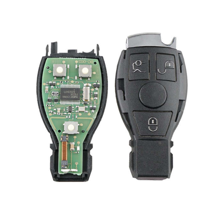 For  Mercedes-Benz BGA Intelligent Remote Control Car Key with Integrated Chip & Battery, Frequen...