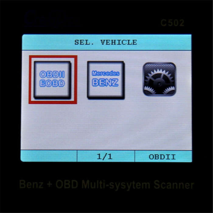 Creator C502 V7.6 Car OBD2 Multi-system Scanner Car Diagnostic Tool for Mercedes-Benz before 2016
