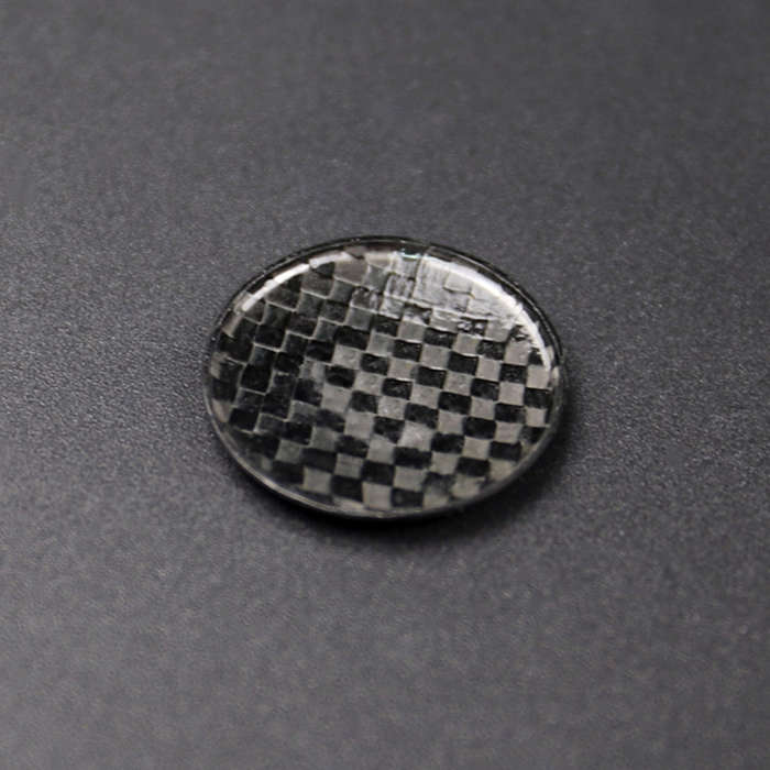 Car Engine Start Key Push Button Cover Trim Carbon Fiber Sticker Decoration for BMW F / G Chassis...
