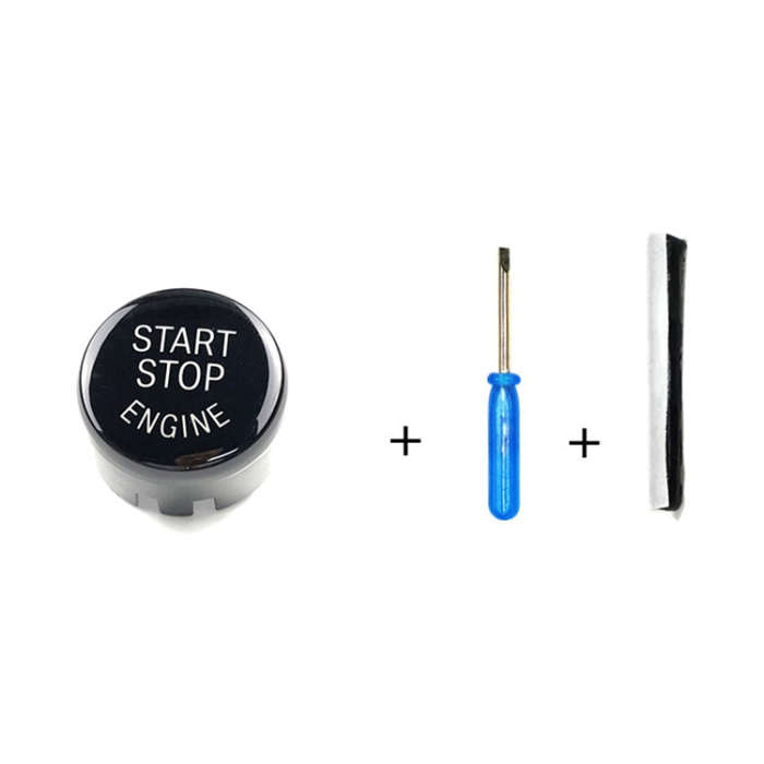 Car Engine Start Key Push Button Cover for BMW G / F Chassis,  with Start and Stop, For BMW G / F...