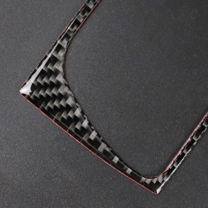Car Carbon Fiber Air Conditioning Air Outlet Frame Decorative Sticker for Audi A4 B8 2009-2016 / ...