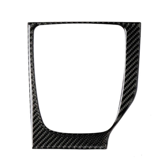 Car Carbon Fiber Right Drive Manual Gear Frame C Decorative Sticker for Mazda Axela 2017-2018, Ri...