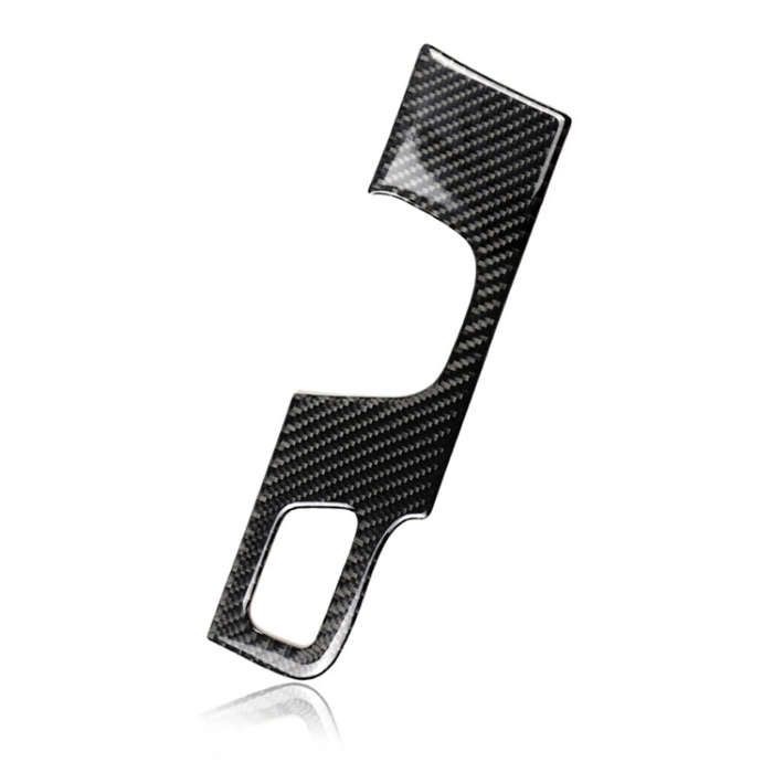 Car Carbon Fiber Gear Position Panel Decorative Sticker for Cadillac XT5 2016-2017, Left Drive, G...