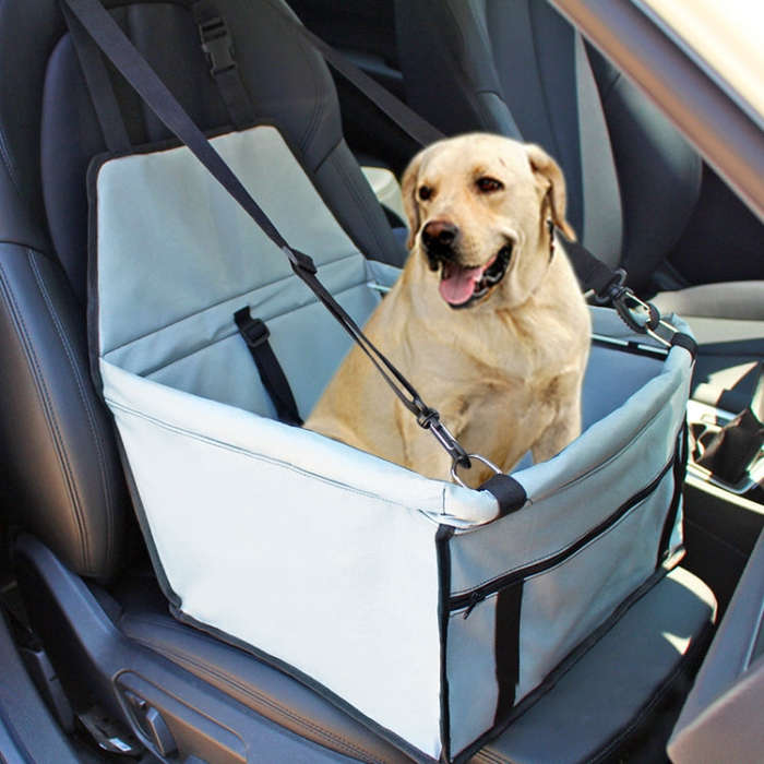 Nonslip Folding Oxford Cloth Car Vice Driving Seat Cover Pet Cat Dog Cushion Mat, Size: 40 x 30 x...