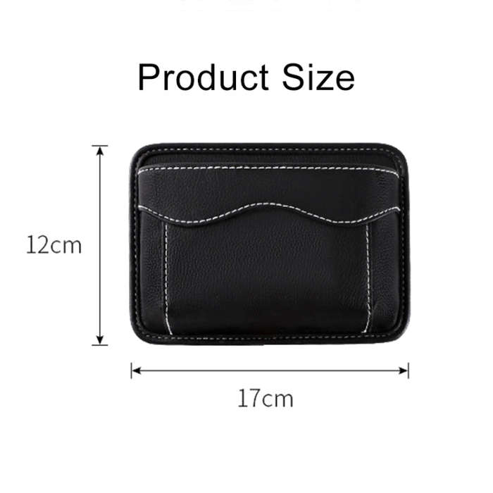 Paste Car Storage Bag Car Seat Quilting Storage Bag Instrument Panel Hanging Bag (Five-pointed St...